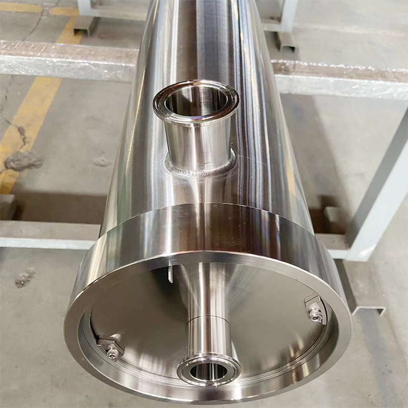 港南德美保罗水处理设备配件304不锈钢RO反渗透膜壳8040内置式卫生级制药提纯